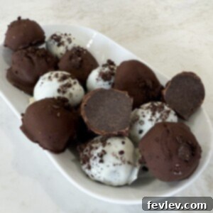 Classic Oreo Balls recipe, a simple no-bake dessert.
