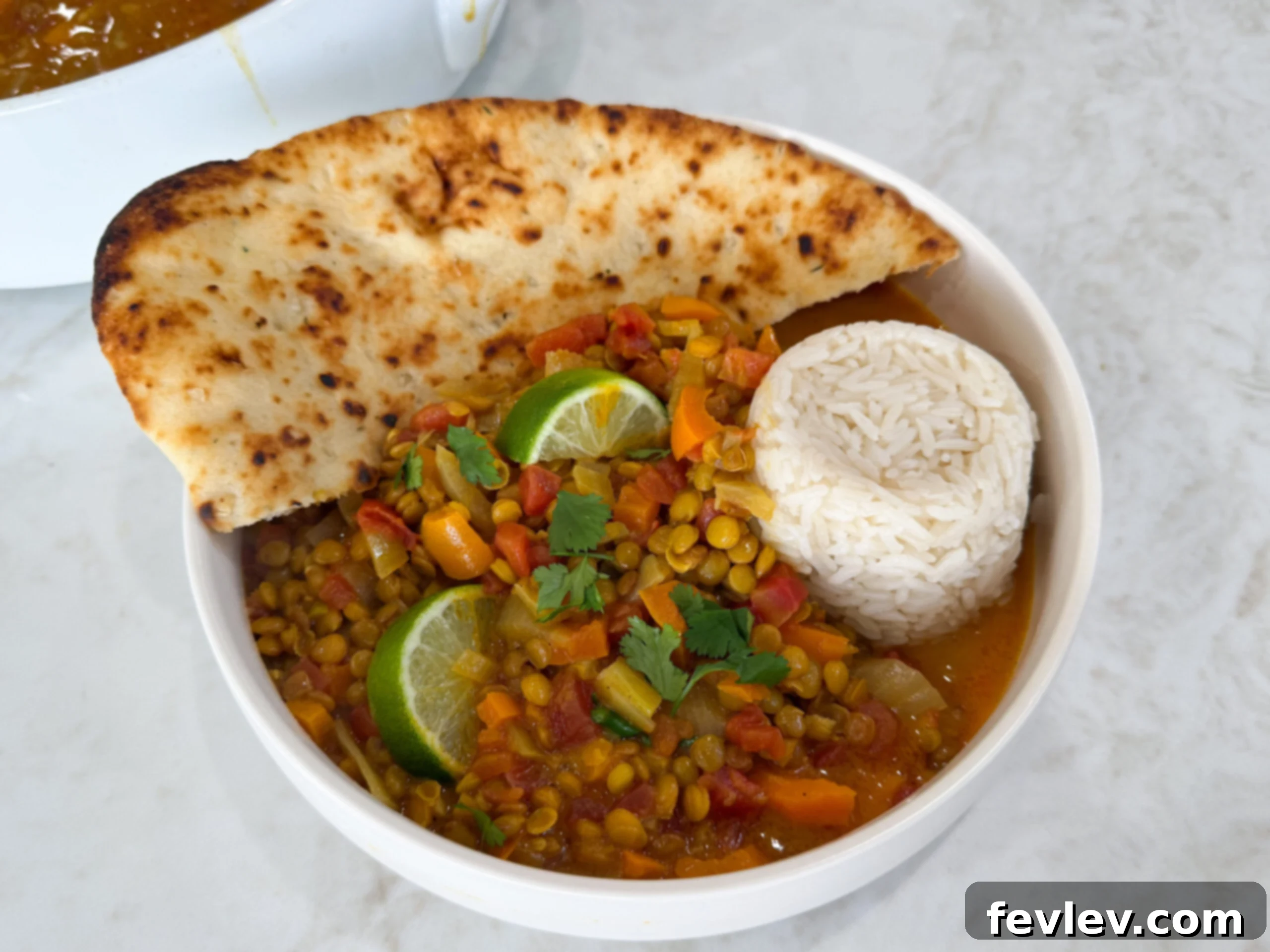 simple lentil curry casserole