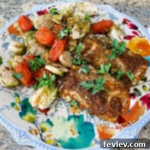 Healthy Sheet Pan Cod with lemon and herbs