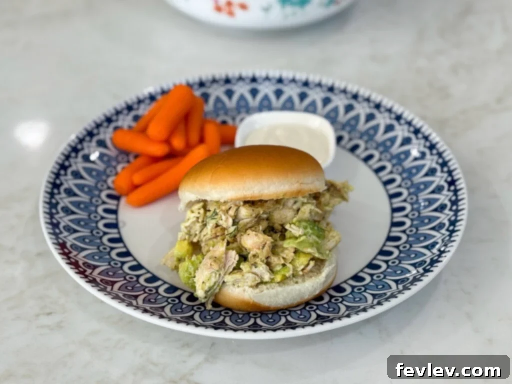 Easy Avocado Ranch Chicken Sandwich, a quick and delicious meal