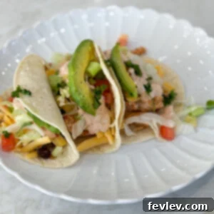 Flavorful Chicken Taco Wraps with Creamy Salsa Ranch