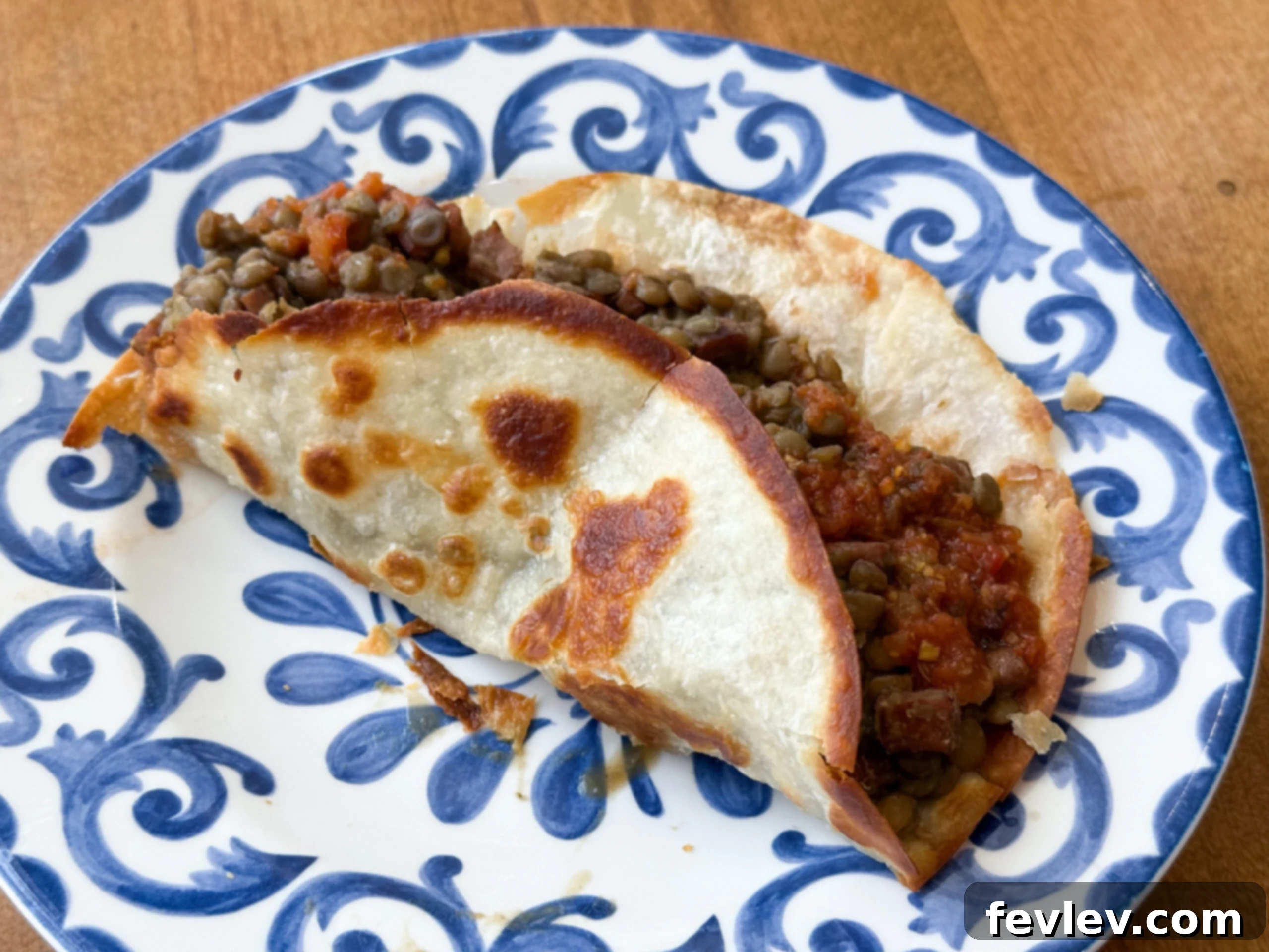 My Dollar Tree Food Challenge: A Full Week of Budget Eating 4 Hearty lentil burritos, a budget-friendly and filling meal.