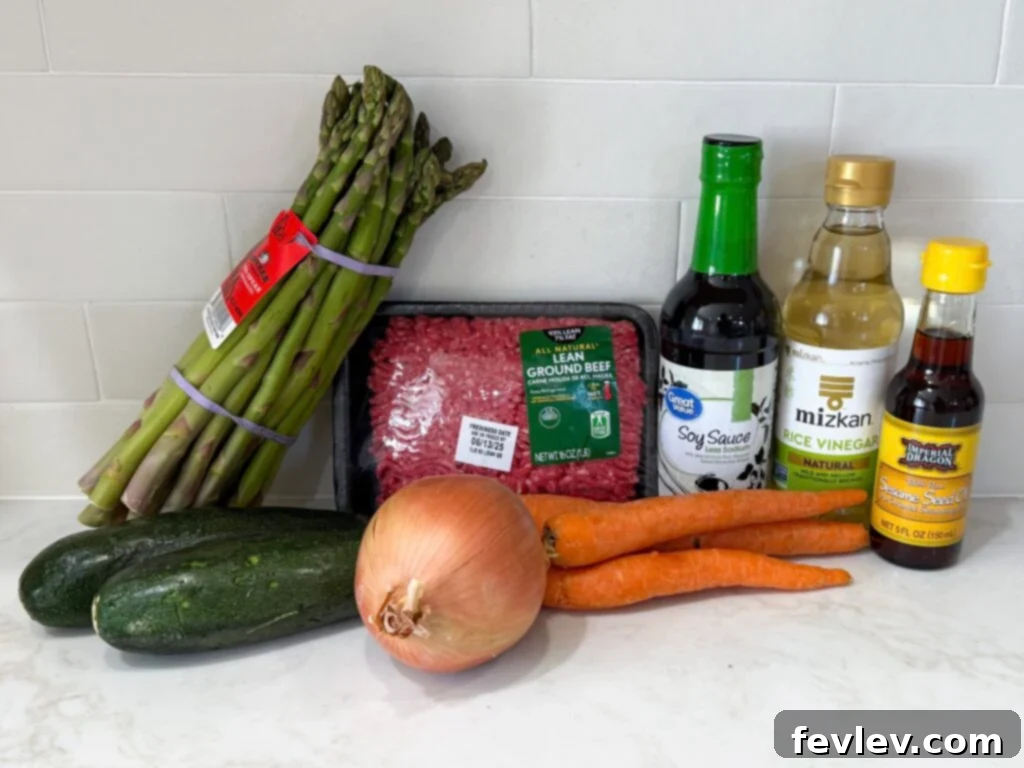 Weeknight Ground Beef Stir Fry 3 Simple and delicious ground beef and vegetable stir fry