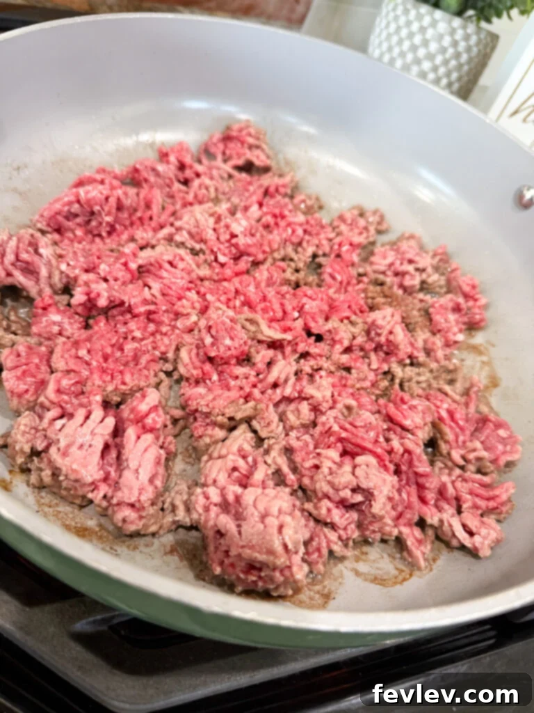 Weeknight Ground Beef Stir Fry 4 Seasoning ground beef for stir fry