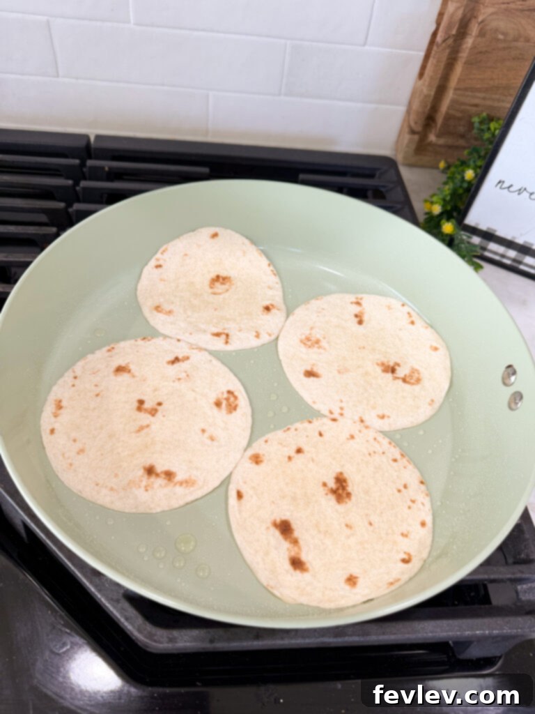 Speedy Savory Beef Tacos 6 warm tortillas