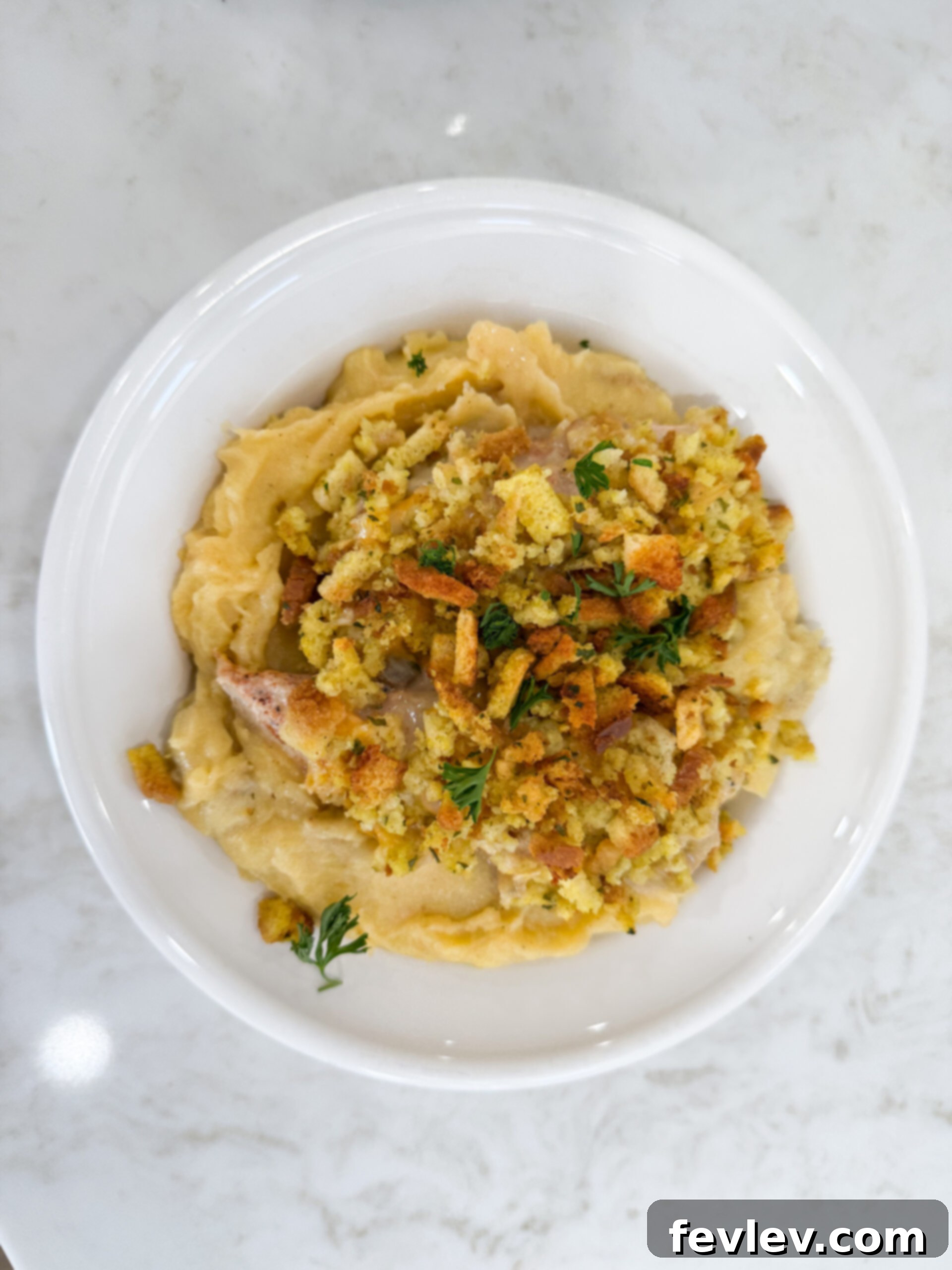 Crunchy No-Peek Cheesy Chicken