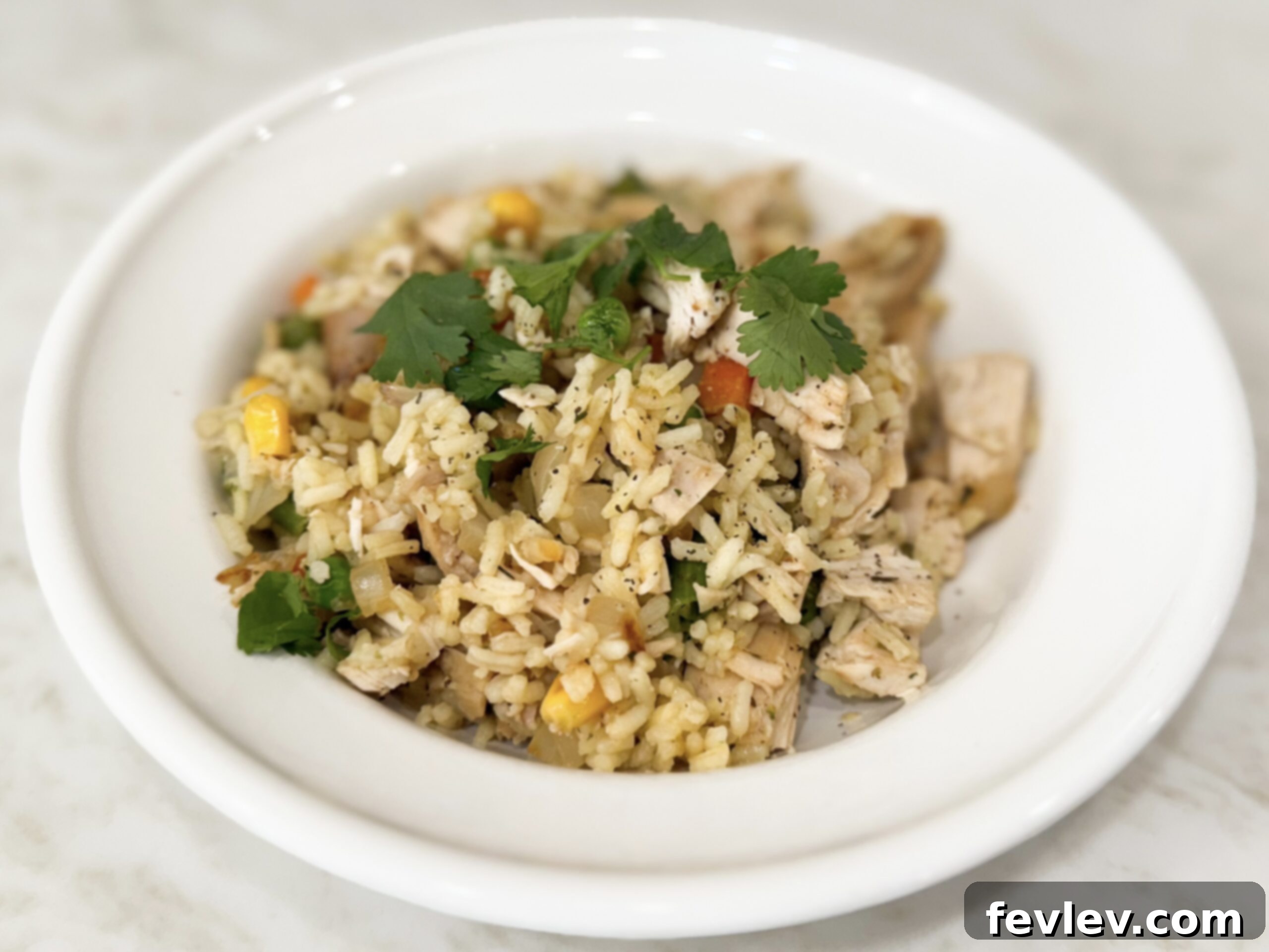 One-Pan Chicken & Veggie Rice