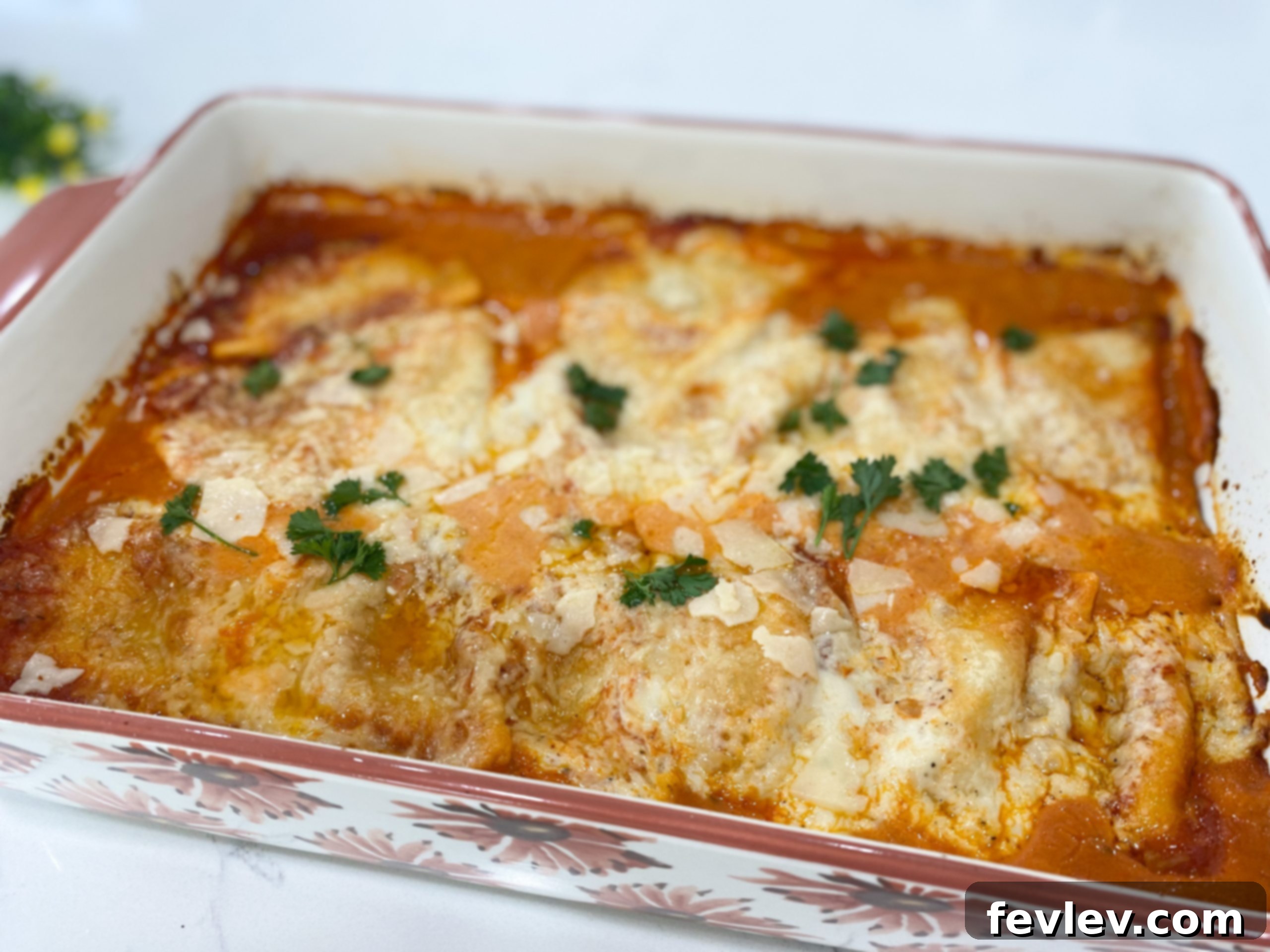 Cheesy Pierogi Casserole