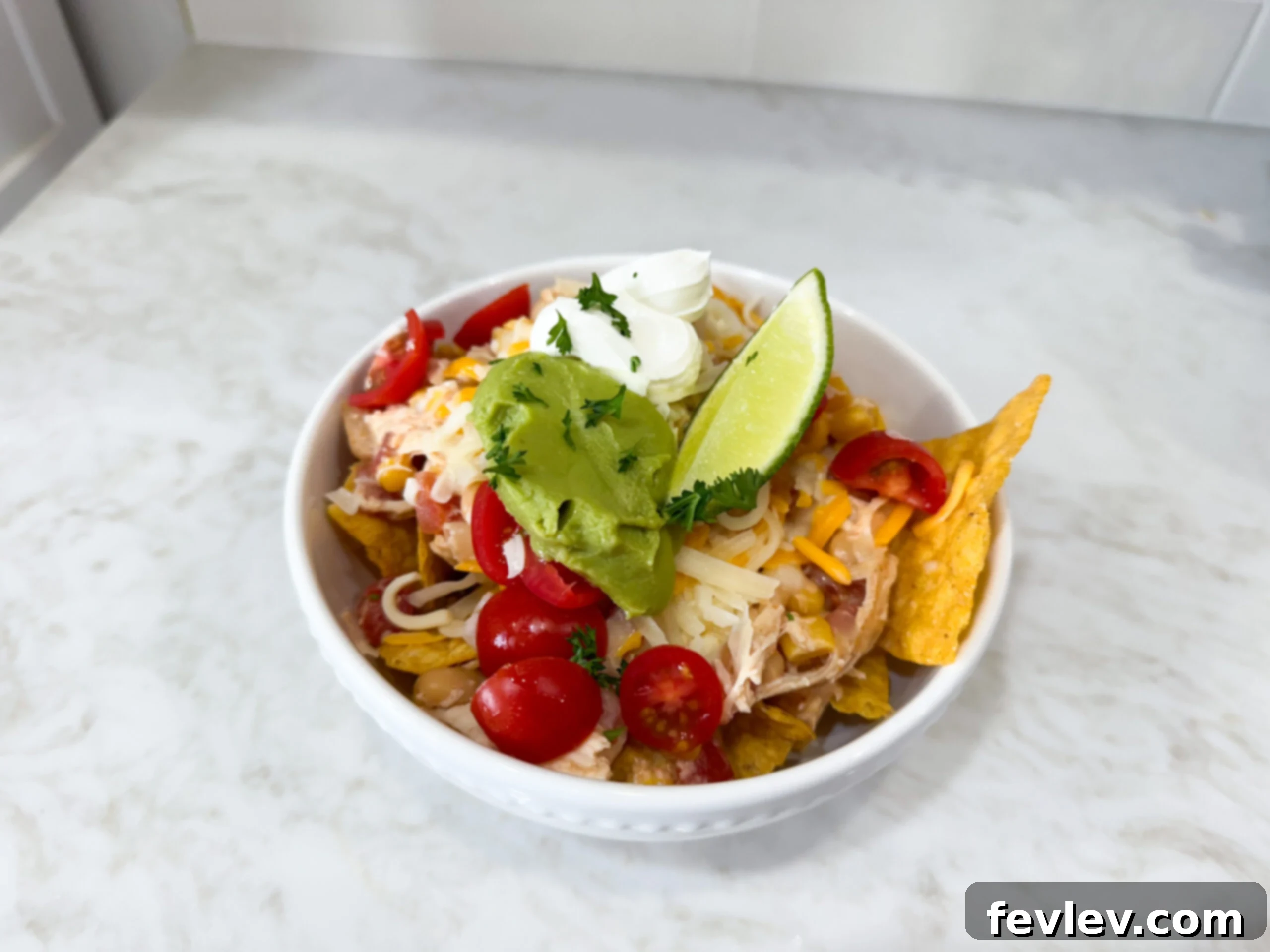 Slow Cooker Fiesta Chicken, vibrant and flavorful