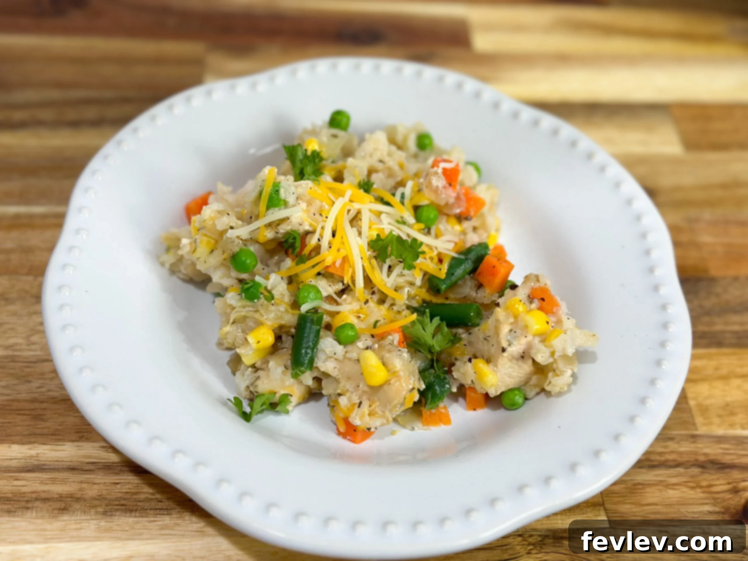 Easy slow cooker chicken, vegetables, and rice for a complete meal