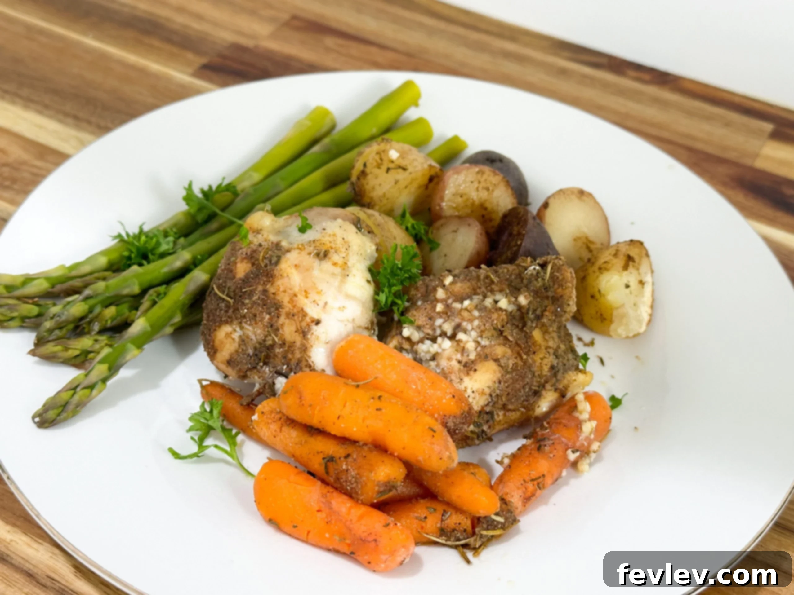 Delicious slow cooker chicken and veggies, a healthy and easy option