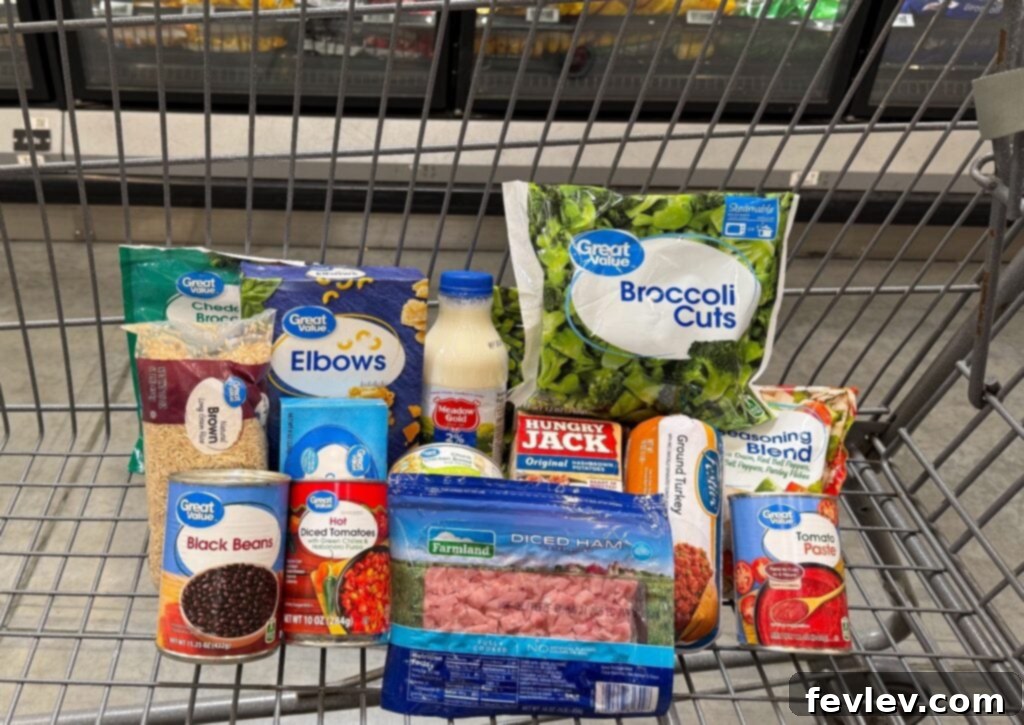 Turn 21 Walmart Dollars Into 39 Emergency Skillet Meals 2 Assortment of budget-friendly one-pan skillet meals