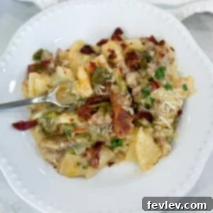 Creamy Tuscan Sausage Potato Kale Casserole 13 Round image of Zuppa Toscana Casserole