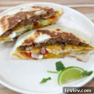 Loaded Beef Crunchwraps 3 Close-up of a delicious homemade ground beef crunchwrap