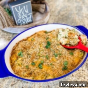 Delicious and creamy Easy Chicken Divan Casserole with tender chicken and fresh broccoli