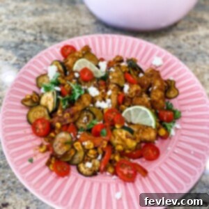 Delicious One Pot Southwest Chicken with colorful vegetables and tender chicken