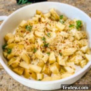 Delicious Microwave Garlic Butter Potatoes, ready in minutes