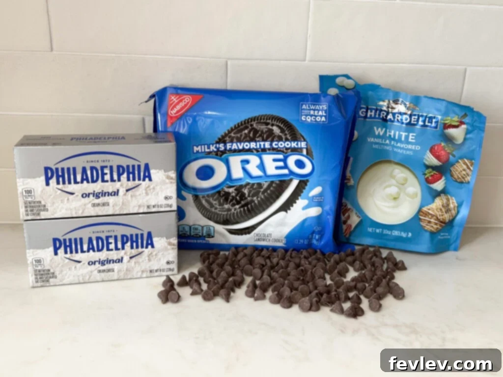No-Bake Oreo Truffles 2 oreo balls ingredients