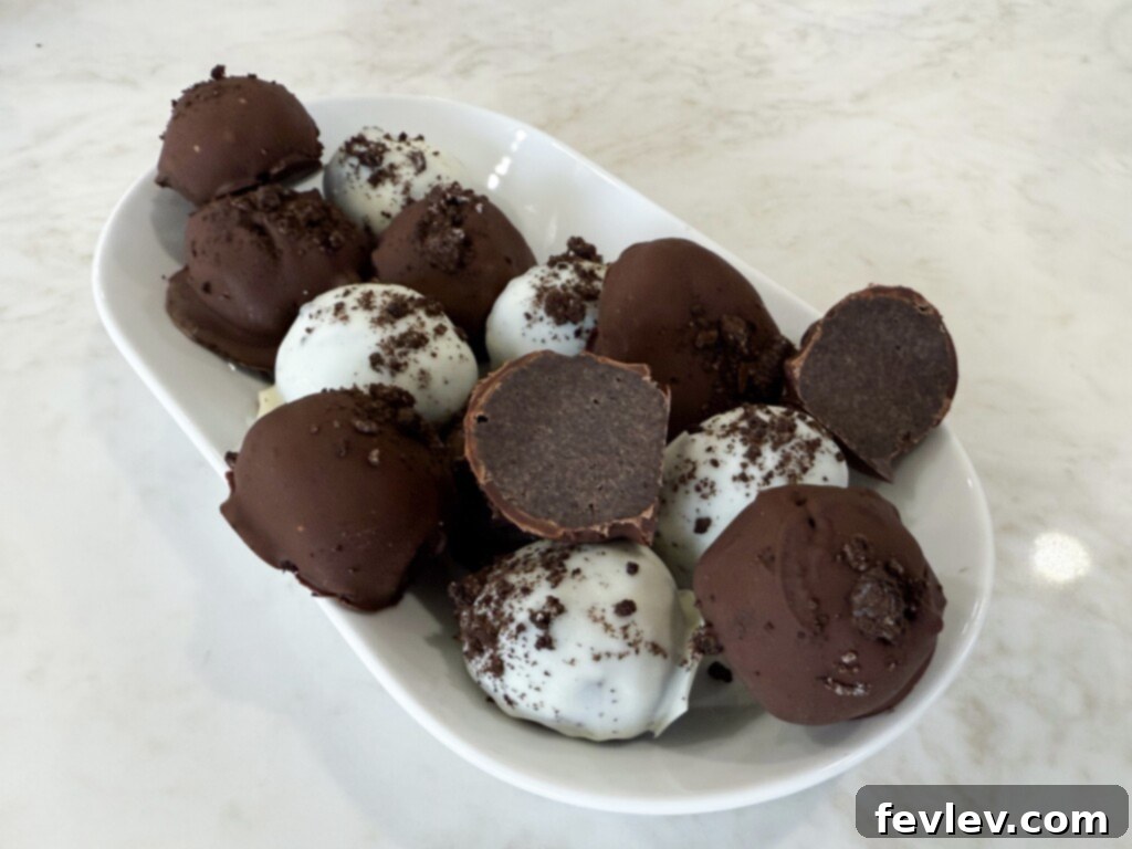 No-Bake Oreo Truffles 7 classic oreo balls recipe
