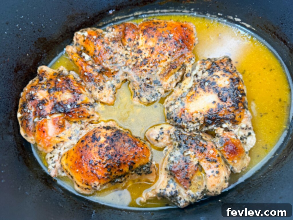 perfectly baked chicken thighs