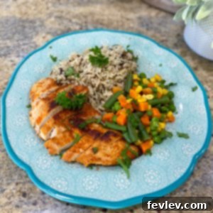 Delicious Seasoned Chicken and Rice, a perfect family dinner