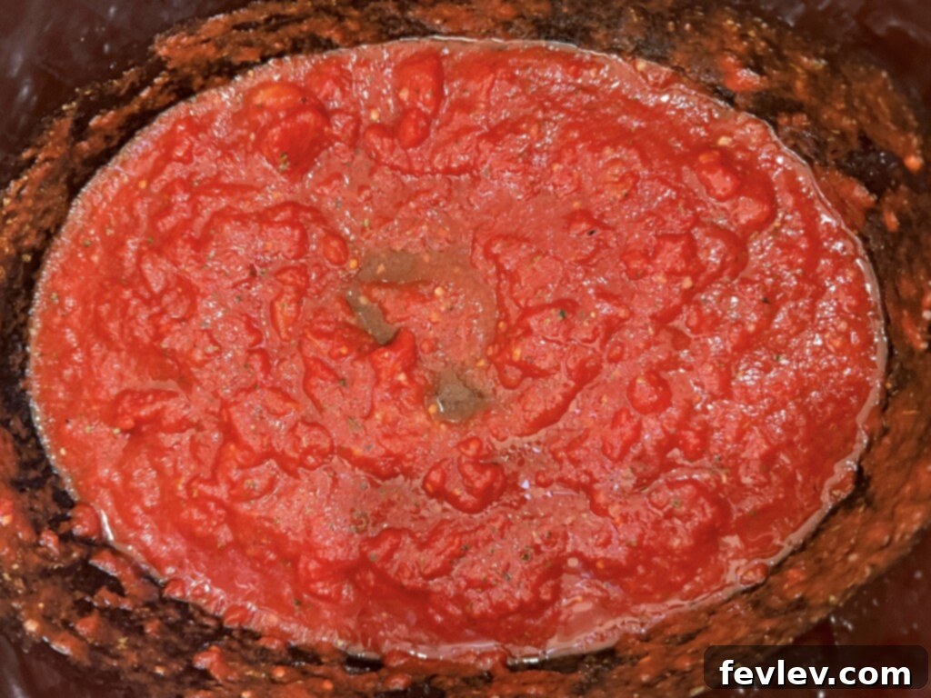 homemade marinara sauce