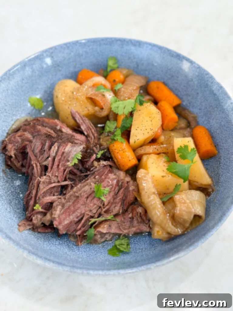 Melt-in-Your-Mouth Slow Cooker Pot Roast 2 Tender Slow Cooker Pot Roast for Dinner