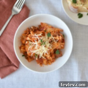 easy one pot lasanga