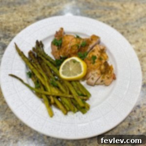 Lemon Seasoned Chicken and Asparagus Sheet Pan Dinner