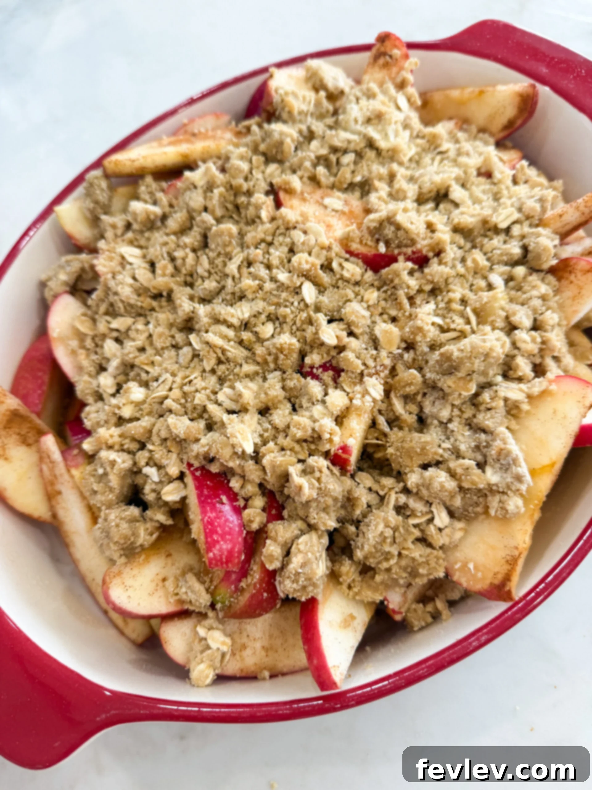 Apple Crisp with Topping