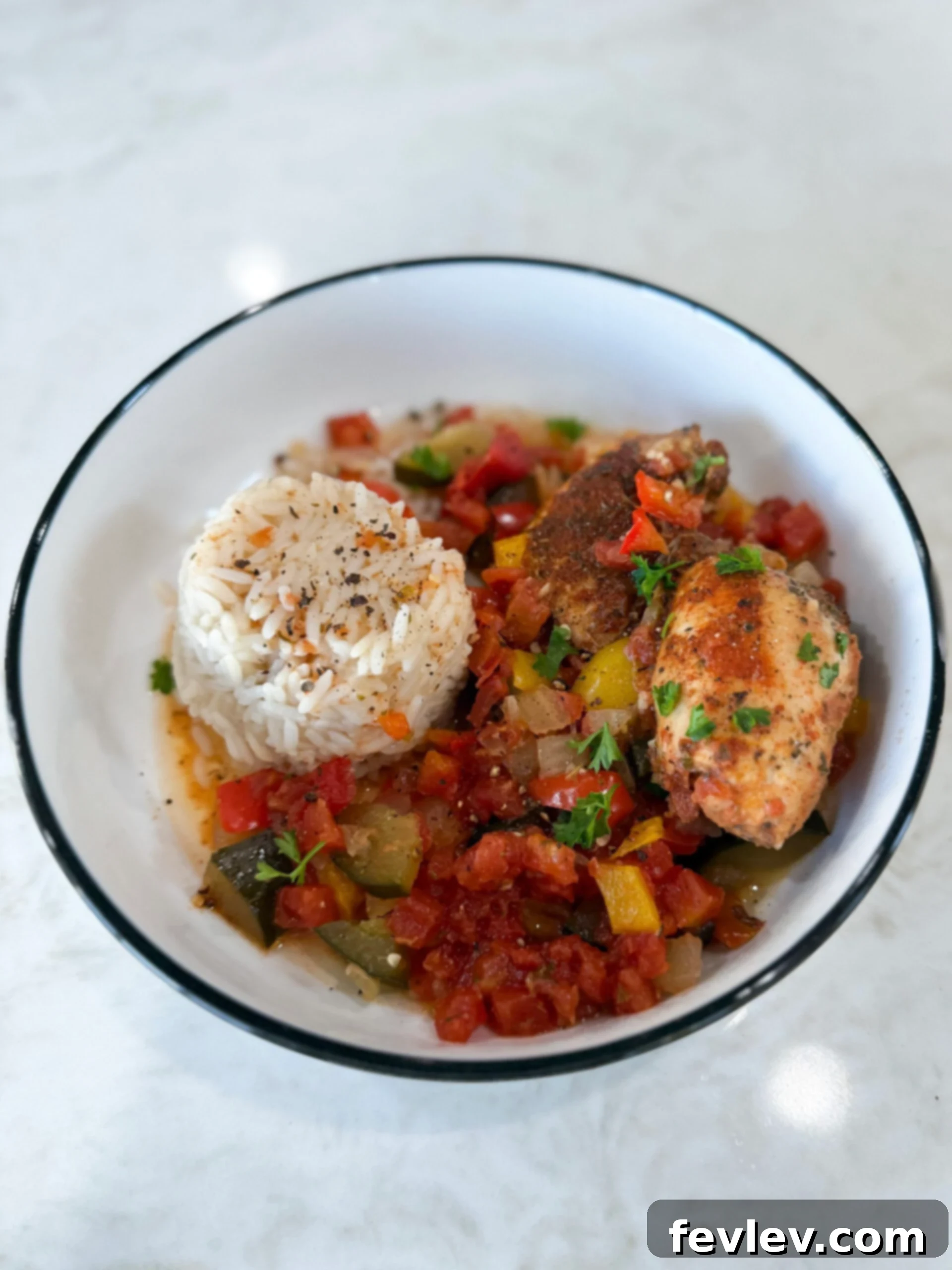 Slow Cooker Protein-Packed Chicken & Veggie Feast 2 Slow Cooker Chicken and Vegetables in a Bowl
