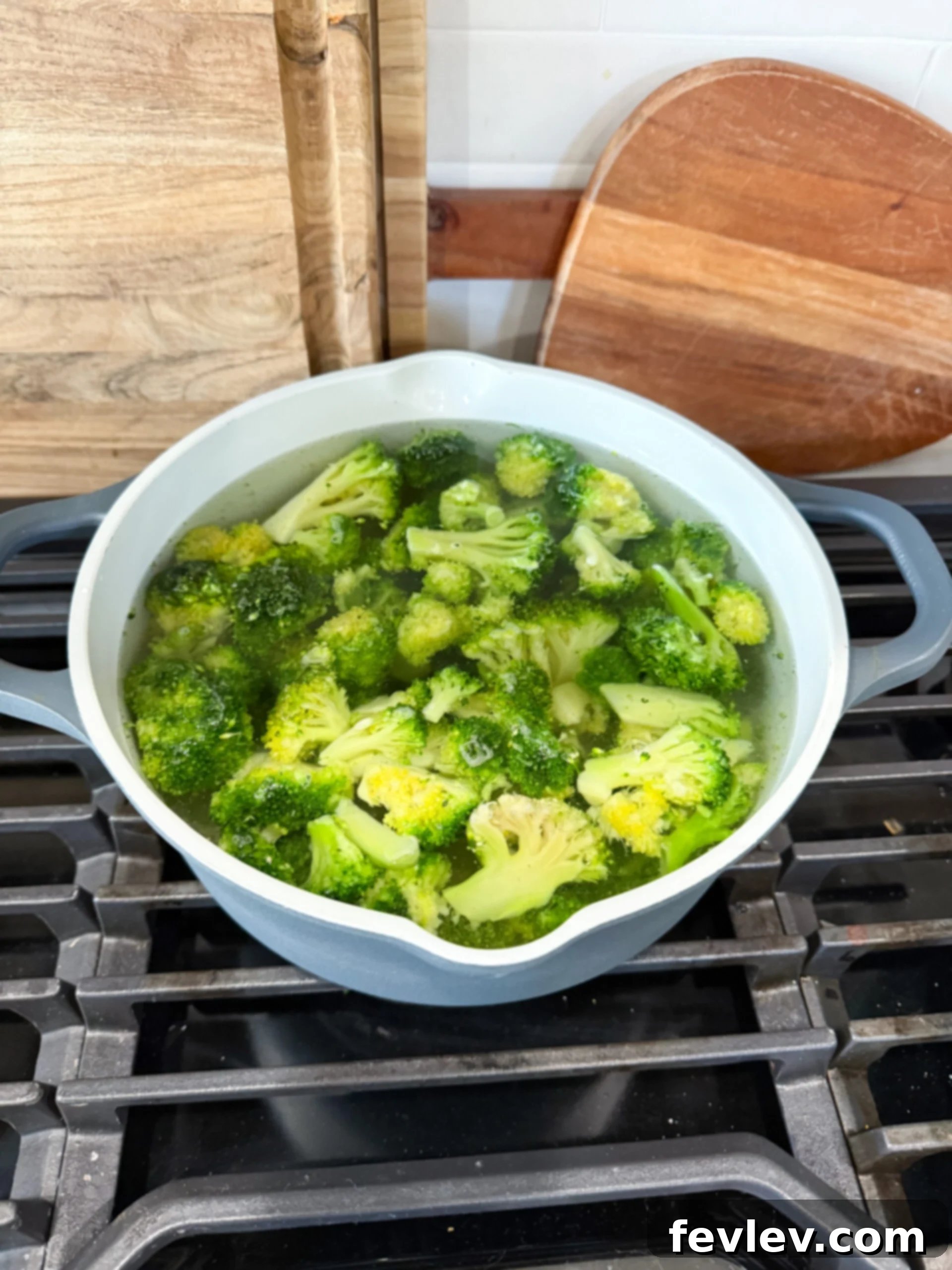 Steaming Broccoli