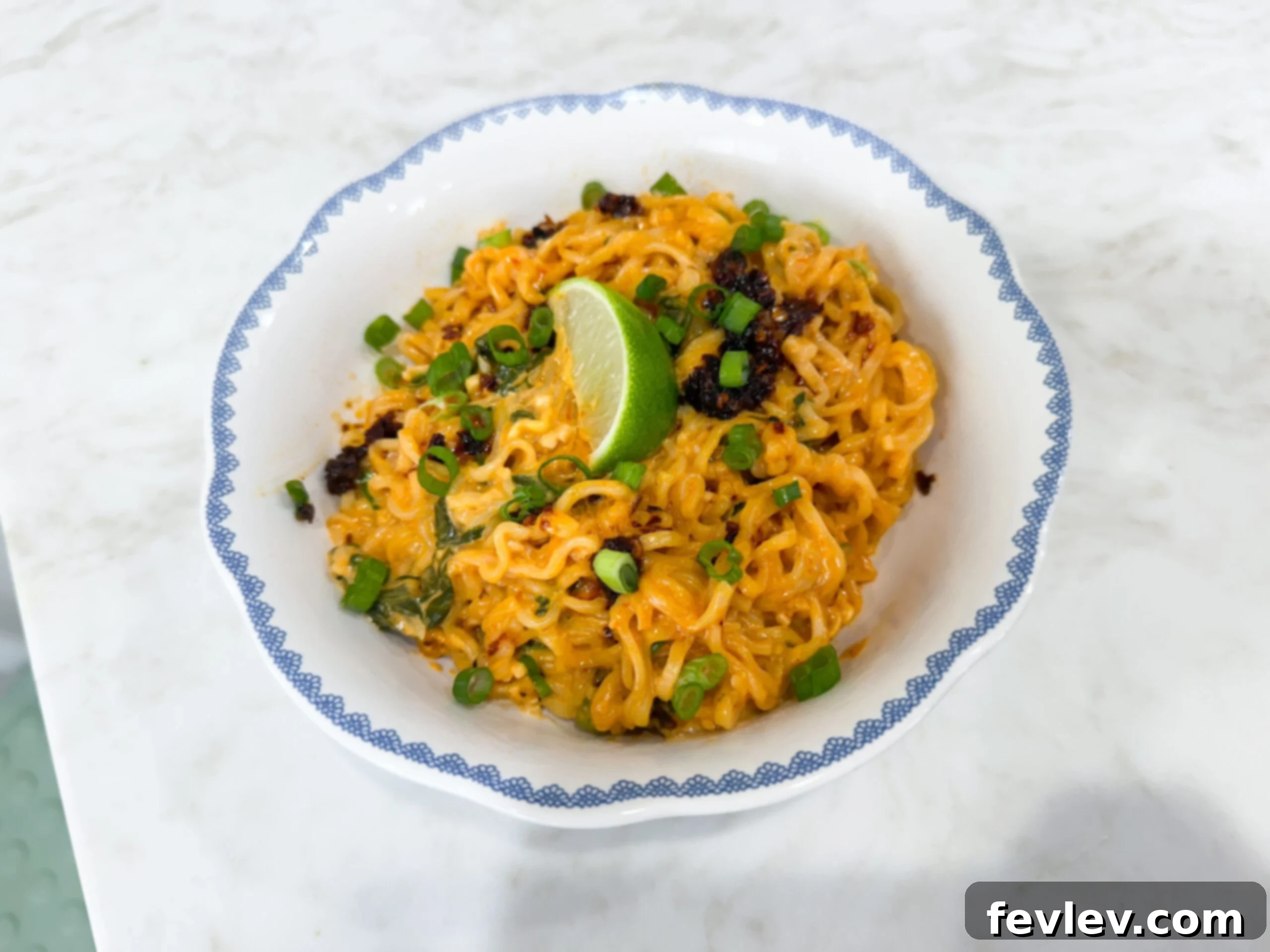 Coconut Red Curry Ramen Bake