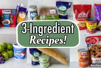 8 Quick 3-Ingredient Recipes for Busy Weeknights